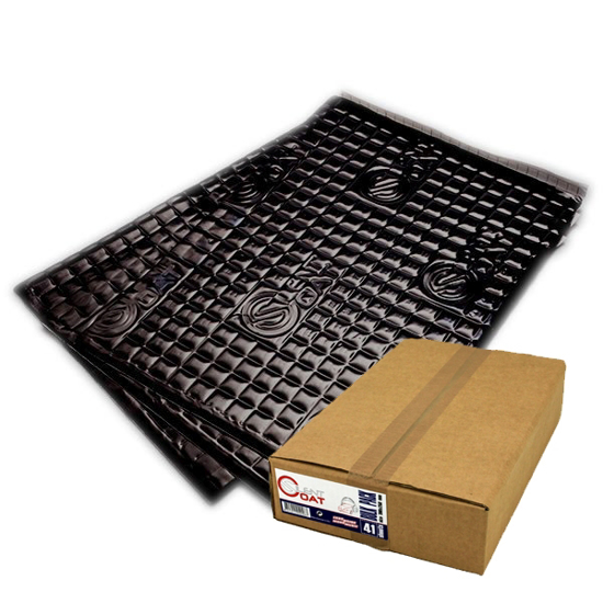 Изображение Silent Coat Bulk, 40 vnt, vibracija slopinanti medziaga, juoda                                                                                        