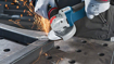 Vaizdas Kampinis šlifuoklis Bosch GWX 18V-10 PC SOLO X-Lock; 18 V (be akum                                                                                    